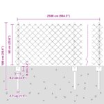 vidaXL reťazový plot s 22 U stĺpikmi Zelený 0.6x25 m Oceľ – Obrázok 10