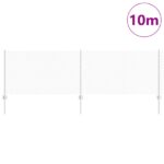 vidaXL Reťazový plot  s 10 U stĺpikmi strieborný 0.8x10 m oceľ – Obrázok 3