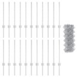 vidaXL Mreža  Chain Link Fence s 22 U stĺpikmi Strieborná 0.6x25 m – Obrázok 4