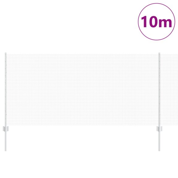 3336327_3.jpg vidaXL Súprava záhradného oplotenia Sada 2 Pozinkovaná oceľ 10 x 1 m – Obrázok 3