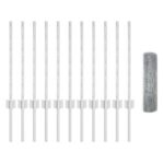 vidaXL Zvarené drôtené oplotenie s 10 U stĺpmi Strieborné 0.6x25 m Oceľ – Obrázok 4