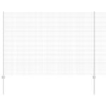 vidaXL zváraný drôtový plot s 22 U stožiarmi strieborný 1.5x25 m oceľ – Obrázok 2