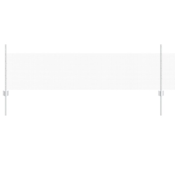 vidaXL zváraný drôtový plot s 22 U stĺpikmi Strieborný 0.5x50 m oceľ – Obrázok 2