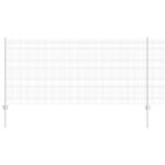 VidaXL zvarené drôtené pletivo s 44 U stĺpmi Strieborné 1x50 m Oceľ – Obrázok 2