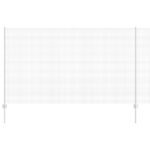 vidaXL Zváraný drôtový plot  so 44 U stĺpikmi strieborný 1.4x50 m oceľ – Obrázok 2