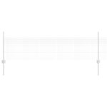 vidaXL Zváraný drôtový plot s 44 U stĺpikmi Strieborný 0.5x100 m Oceľ – Obrázok 2