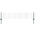 vidaXL zvárané drôtené oplotenie s 22 U stojanmi zelené 0.4x50 m z ocele – Obrázok 2