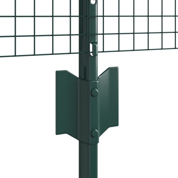 3336501_6.jpg vidaXL zvárané drôtené oplotenie s 22 U stojanmi zelené 0.4x50 m z ocele – Obrázok 6