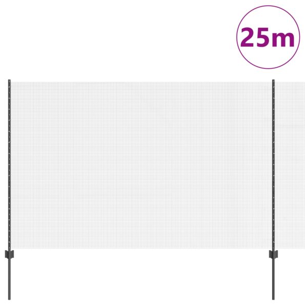 vidaXL Sada kurníkových drôtových plota Sada 2 Sivá Pozinkovaná oceľ – Obrázok 3