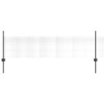 vidaXL Sivý zváraný plot  s 22 U stĺpmi 0,5x50 m – Obrázok 2