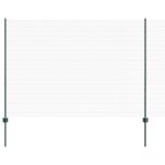 VidaXL ohrady 5 ks U-kanál zelené 150 cm oceľ, Hexagonová ohrada vidaXL zelená 1.5x10 m oceľ – Obrázok 2
