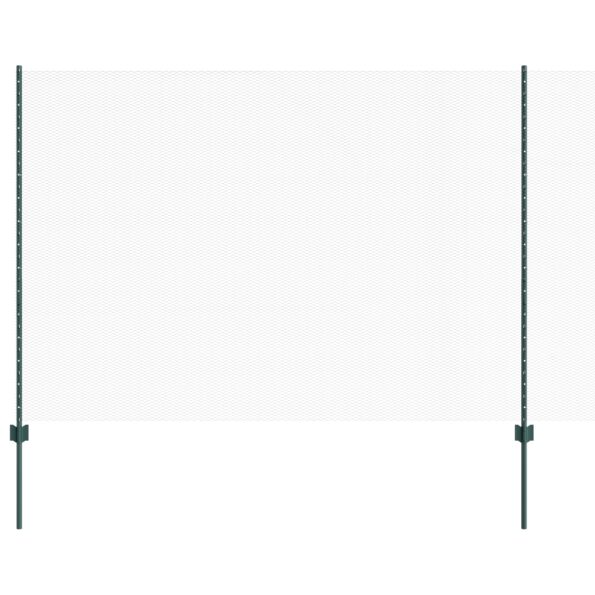 3336692_2.jpg VidaXL ohrady 5 ks U-kanál zelené 150 cm oceľ, Hexagonová ohrada vidaXL zelená 1.5x10 m oceľ – Obrázok 2
