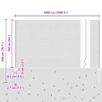 vidaXL Plotové stĺpy 11 ks U-Channel Zelené 160 cm Oceľ, vidaXL Hexagonálny plot Zelený 1.6x50 m Oceľ – Obrázok 11