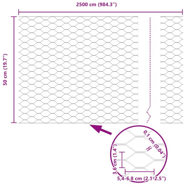 3336847_11.jpg vidaXL súprava oplôtku Balík 2 Sivý Kov Veľký Rozšíriteľný – Obrázok 11