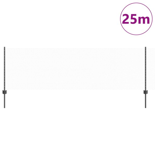 3336854_3.jpg vidaXL Plotové stĺpy 11 ks U-Channel Sivé 80 cm Oceľ – Obrázok 3