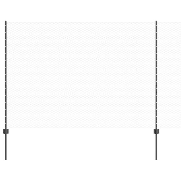 3336875_2.jpg vidaXL Plotové stĺpiky 22 ks U-Channel Sivá 160 cm Oceľ – Obrázok 2