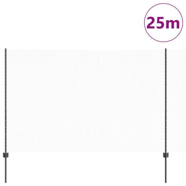 3336875_3.jpg vidaXL Plotové stĺpiky 22 ks U-Channel Sivá 160 cm Oceľ – Obrázok 3