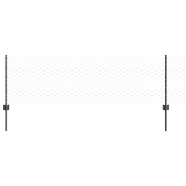 3336924_2.jpg vidaXL plôtiky 11 ks U-kanál sivé 60 cm oceľ – Obrázok 2