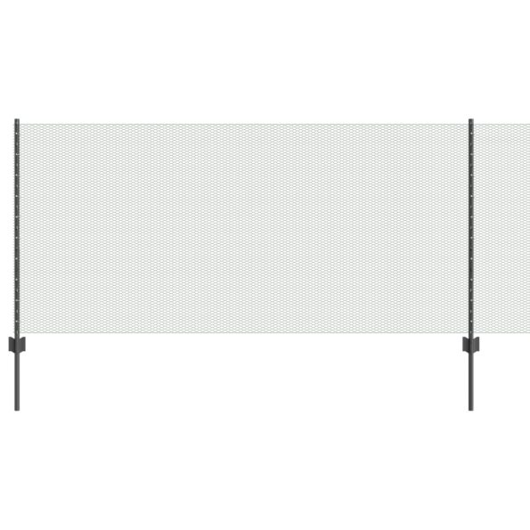 3336929_2.jpg vidaXL Záhradné stĺpiky 22 ks U-Channel Sivá 100 cm Oceľ – Obrázok 2