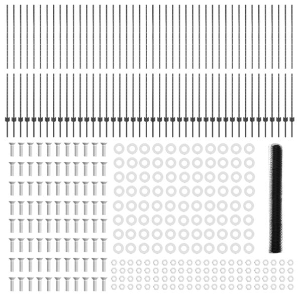 3336942_5.jpg vidaXL Stĺpiky plotu 22 ks U-kanál Sivý 150 cm Oceľ – Obrázok 5