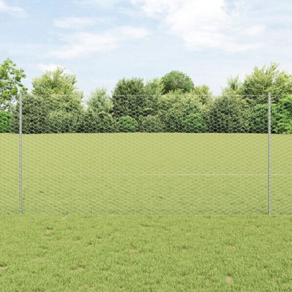 3336968_1.jpg vidaXL Plotové stĺpiky 10 ks U-kanála 120 cm pozinkovaná oceľ – Obrázok 1
