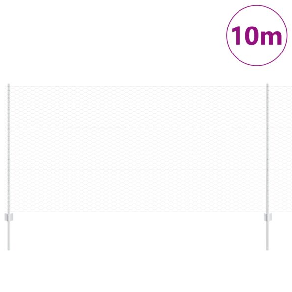 3336968_3.jpg vidaXL Plotové stĺpiky 10 ks U-kanála 120 cm pozinkovaná oceľ – Obrázok 3