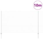 vidaXL Plotové stĺpiky 10 ks U-Channel 140 cm z pozinkovanej ocele – Obrázok 3