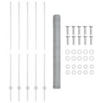 vidaXL Plotové stĺpiky 10 ks U-Channel 150 cm pozinkovaná oceľ – Obrázok 5