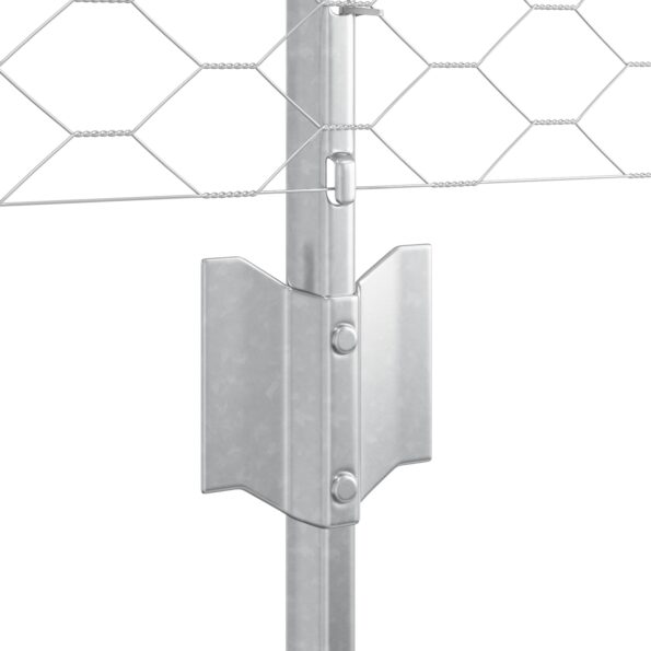 3336985_6.jpg vidaXL Plotové stĺpiky 11 ks U-kanál 40 cm pozinkovaná oceľ – Obrázok 6