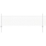 vidaXL súprava záhradného plotu Sada 2 Pozinkovaná oceľ 25 x 0.5 m – Obrázok 2