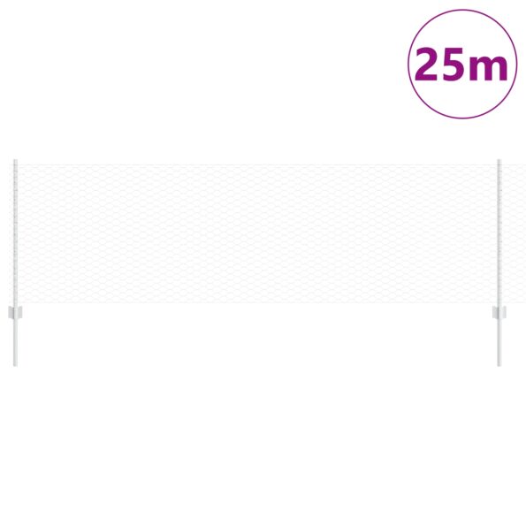 vidaXL Plotové stĺpy 11 ks U-kanál 80 cm pozinkovaná oceľ – Obrázok 3