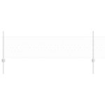 vidaXL Plotové stĺpy 11 ks U-kanál 60 cm pozinkovaná oceľ – Obrázok 2