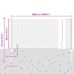 vidaXL Plotové stĺpy 11 ks U-Channel 80 cm pozinkovaná oceľ – Obrázok 10