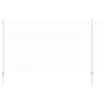 vidaXL Podpery plotu 22 ks U-Channel 140 cm Pozinkovaná oceľ – Obrázok 2