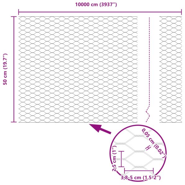 3337059_11.jpg vidaXL Sada plotových stĺpov 11 ks U-Channel 60 cm pozinkovaná oceľ – Obrázok 11