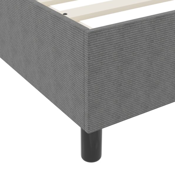 3337382_9.jpg vidaXL Box Spring Posteľ Svetlosivá Jednolôžková Manšestr – Obrázok 9