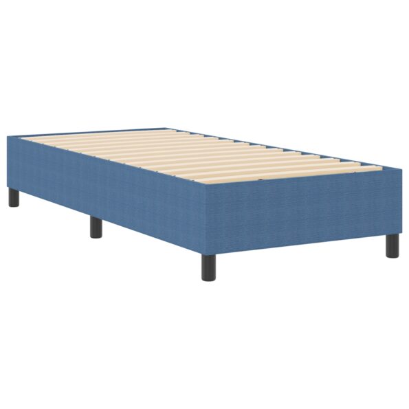 3337390_2.jpg vidaXL Box Spring Posteľ Modrá 90x200 cm Manšestr – Obrázok 2
