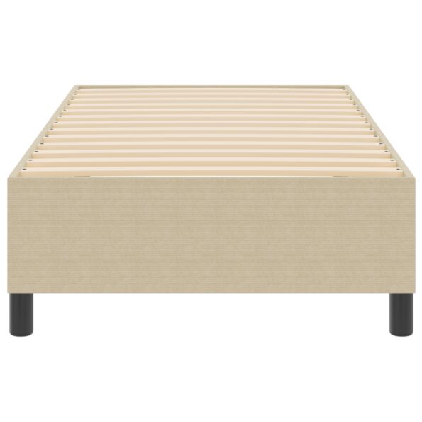 vidaXL Postel s boxovací pružinou Svetlozelená Šedá 100x200 cm Velvetová tkanina – Obrázok 6