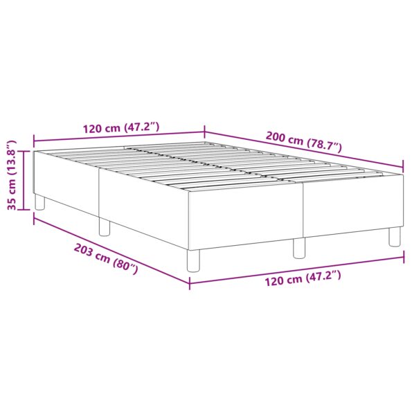 3337406_10.jpg vidaXL Posteľ s pružinou Svetlozelená Šedá 120x200 cm Manšestr – Obrázok 10