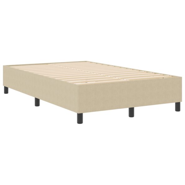 3337406_2.jpg vidaXL Posteľ s pružinou Svetlozelená Šedá 120x200 cm Manšestr – Obrázok 2
