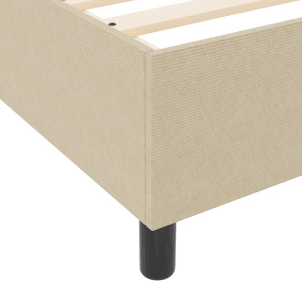 3337406_9.jpg vidaXL Posteľ s pružinou Svetlozelená Šedá 120x200 cm Manšestr – Obrázok 9