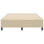 vidaXL Základná posteľ s pružinami svetlozelená šedá 140x200 cm z corduroy látky – Obrázok 6