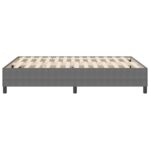 vidaXL Platformový rám postele Svetlosivá 160 x 200 cm – Obrázok 7