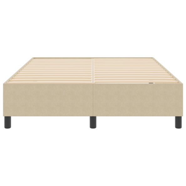 vidaXL Posteľ s lamelovým roštom Svetlozelená Šedá 160x200 cm Zamatová tkanina – Obrázok 6