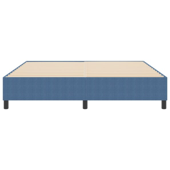vidaXL Box Spring Posteľ Modrá Super King Kordurová Tkanina – Obrázok 6