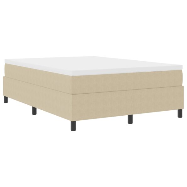 3337471_2.jpg vidaXL Posteľ s box springom a matracom svetlozelená šedá 140x200 cm Kordúrová tkanina – Obrázok 2