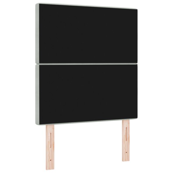 3337740_6.jpg Čalúnené čelo postele vidaXL s kryštálovými gombíkmi svetlosivé 80 cm zamatové, Čalúnené čelo postele vidaXL s kryštálovými gombíkmi svetlosivé 160 cm zamatové – Obrázok 6