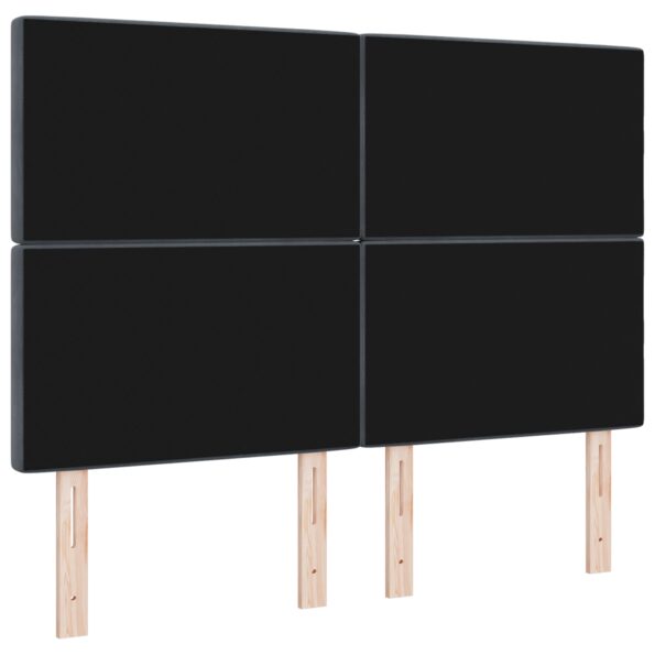3337765_6.jpg vidaXL Čelo postele s brúsenými gombíkmi tuftované tmavošedé 160 cm zamat – Obrázok 6