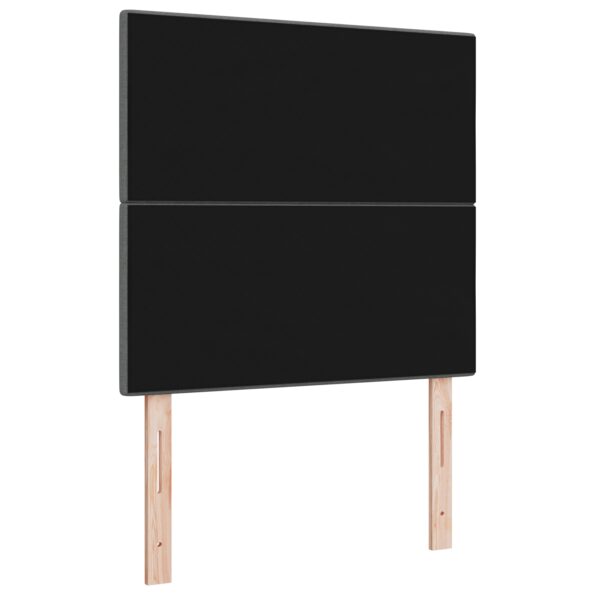 3337809_6.jpg vidaXL Čelo postele s gombíkmi, tmavošedé, 100 cm, látka – Obrázok 6