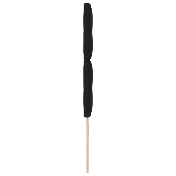 3337810_5.jpg vidaXL Tela čelo postele s gumovými gombíkmi čierne 100 cm látka – Obrázok 5